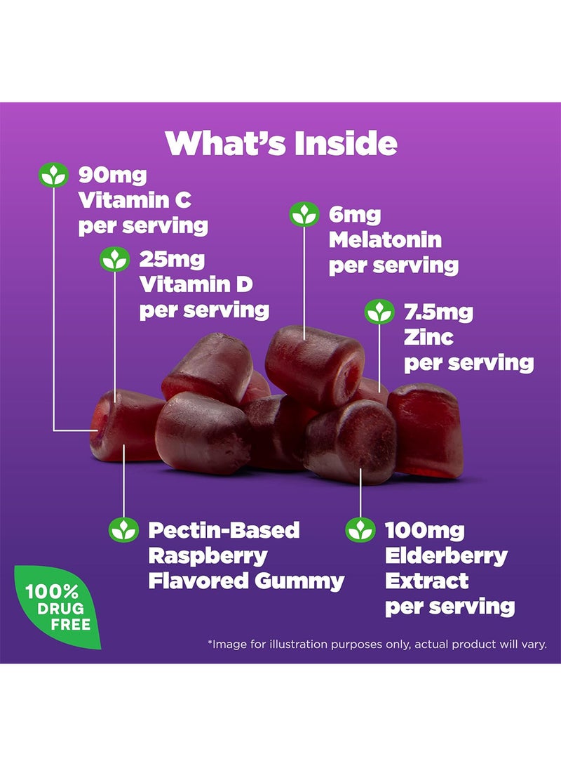 Natrol Sleep Plus Immune Health 50 Gummies  - Image 2