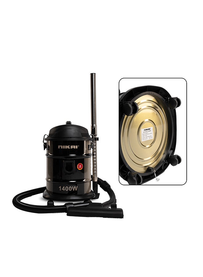 نيكاي - مكنسة كهربائية كانستر 17 L 1400 W NVC990TX أسود - Image 1