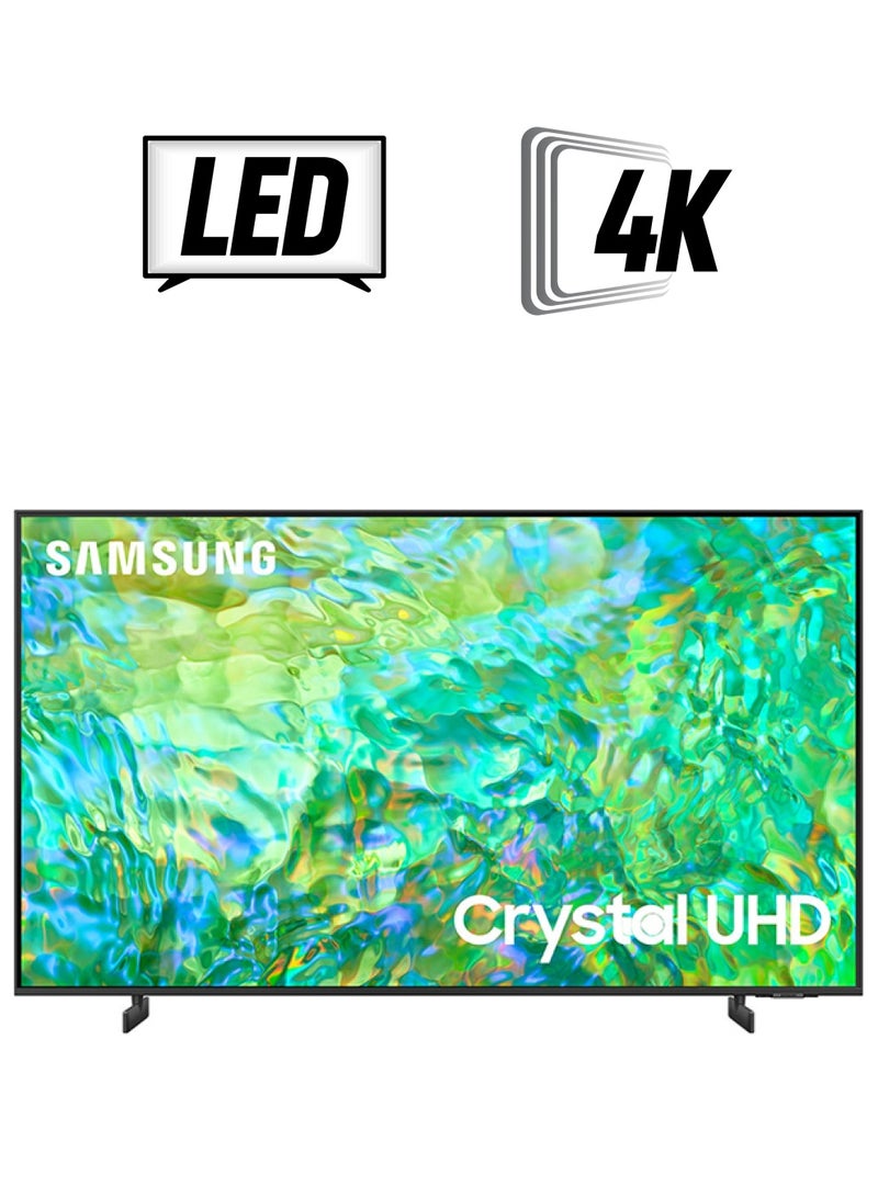 Samsung Smart TV, Crystal UHD 4K, CU8000, 65 Inch, 2023, Crystal Processor 4K, Airslim, Dynamic Crystal Color 65CU8000 Titan Gray 65CU8000 Titan Gray  - Image 1