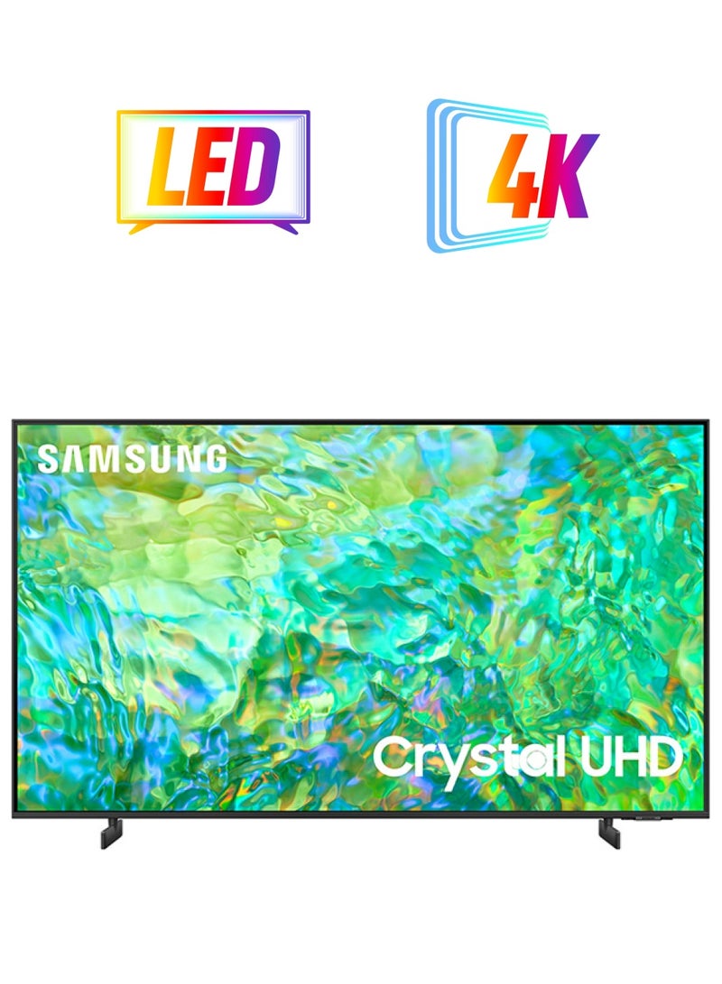 Samsung Smart TV, Crystal UHD 4K, CU8000, 65 Inch, 2023, Crystal Processor 4K, Airslim, Dynamic Crystal Color 65CU8000 Titan Gray 65CU8000 Titan Gray - Image 1