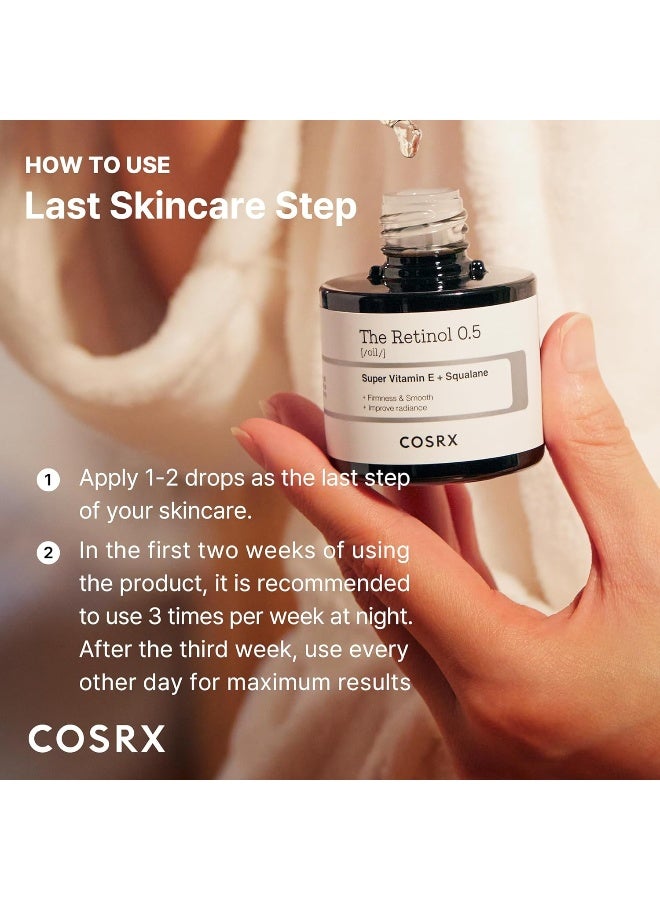 Cosrx - The Retinol 0.5 Oil 20ml - Image 1