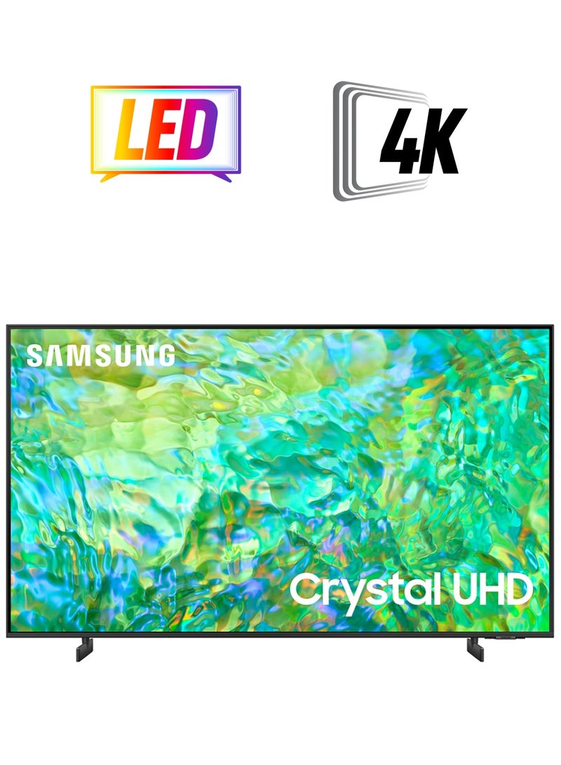 سامسونج تلفزيون ذكي كريستال الترا اتش دي 4K، CU8000، 85 بوصة، 2023، معالج كريستال 4K، ايرسليم، لون كريستالي ديناميكي  - Image 1