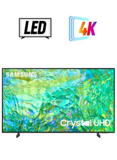 Smart TV, Crystal UHD 4K, CU8000, 50 Inch, 2023, Crystal Processor 4K, Airslim, Dynamic Crystal UA50CU8000UXZN Titan Gray