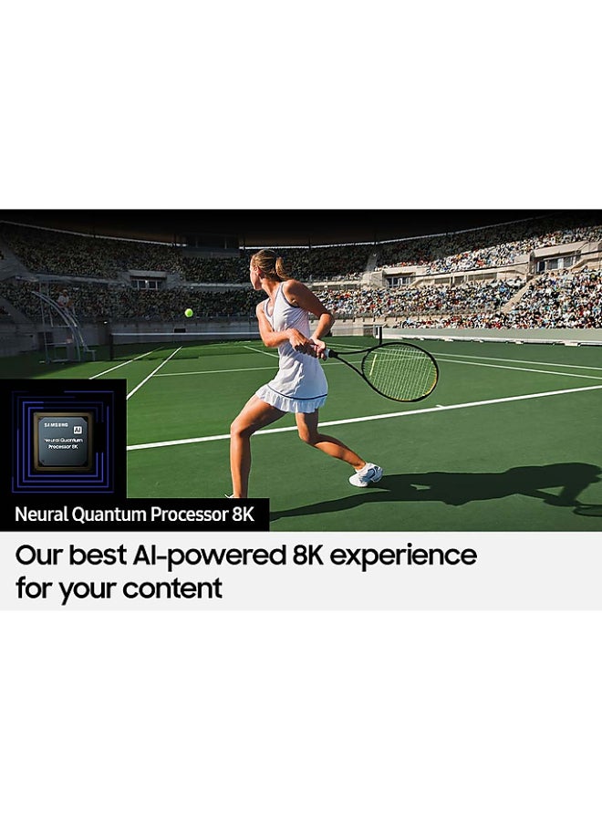 Smart TV, Neo QLED 8K, QN900C, 85 Inch, 2023, Quantum Matrix Technology Pro, Neural Quantum Processor 8K, Dolby Atmos QA85QN900CUXZN Titan Black