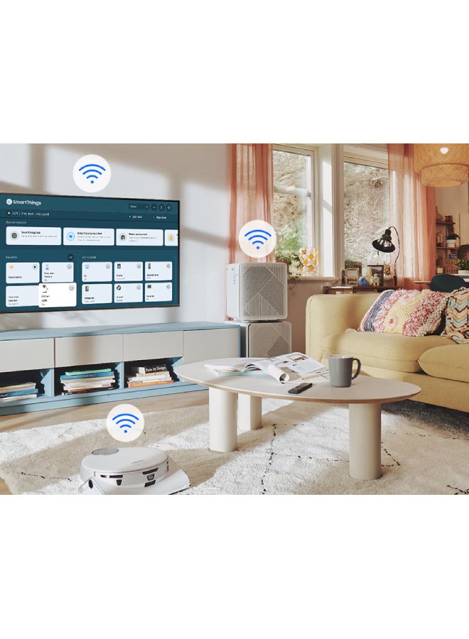 Samsung - Smart TV, OLED, S95C, 65 Inch, 2023, Dolby Atmos, Neural Quantum Processor 4K, One Connect QA65S95CAUXZN Titan Black - Image 1