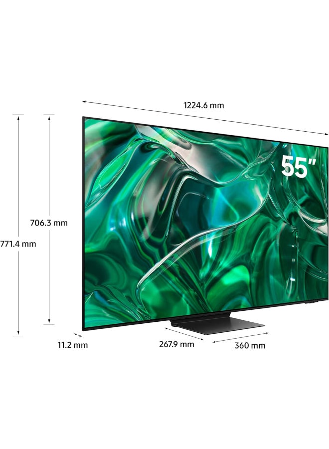 سامسونج - تلفزيون ذكي، OLED، S95C، 55 بوصة، 2023، دولبي أتموس، معالج الكم العصبي 4K، اتصال واحد - Image 1