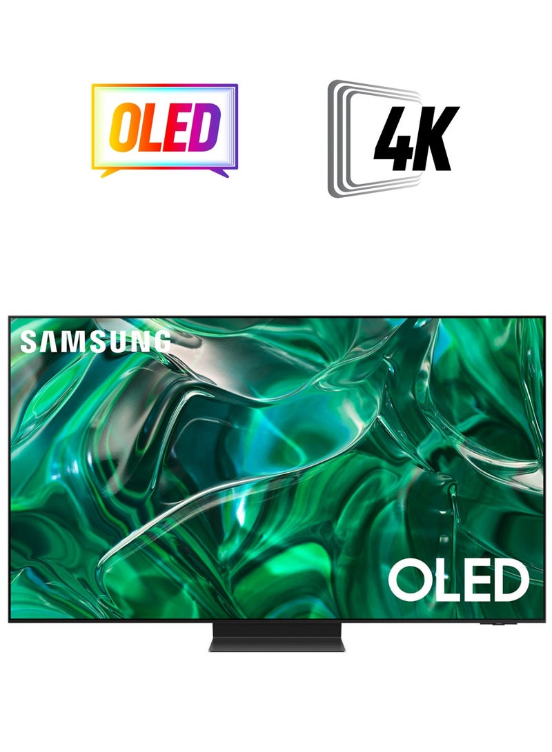 سامسونج تلفزيون ذكي، OLED، S95C، 55 بوصة، 2023، دولبي أتموس، معالج الكم العصبي 4K، اتصال واحد  - Image 1