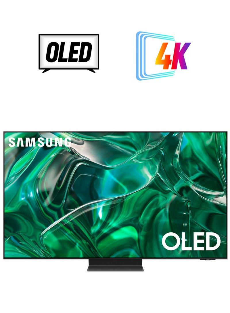 سامسونج - تلفزيون ذكي، OLED، S95C، 55 بوصة، 2023، دولبي أتموس، معالج الكم العصبي 4K، اتصال واحد - Image 1