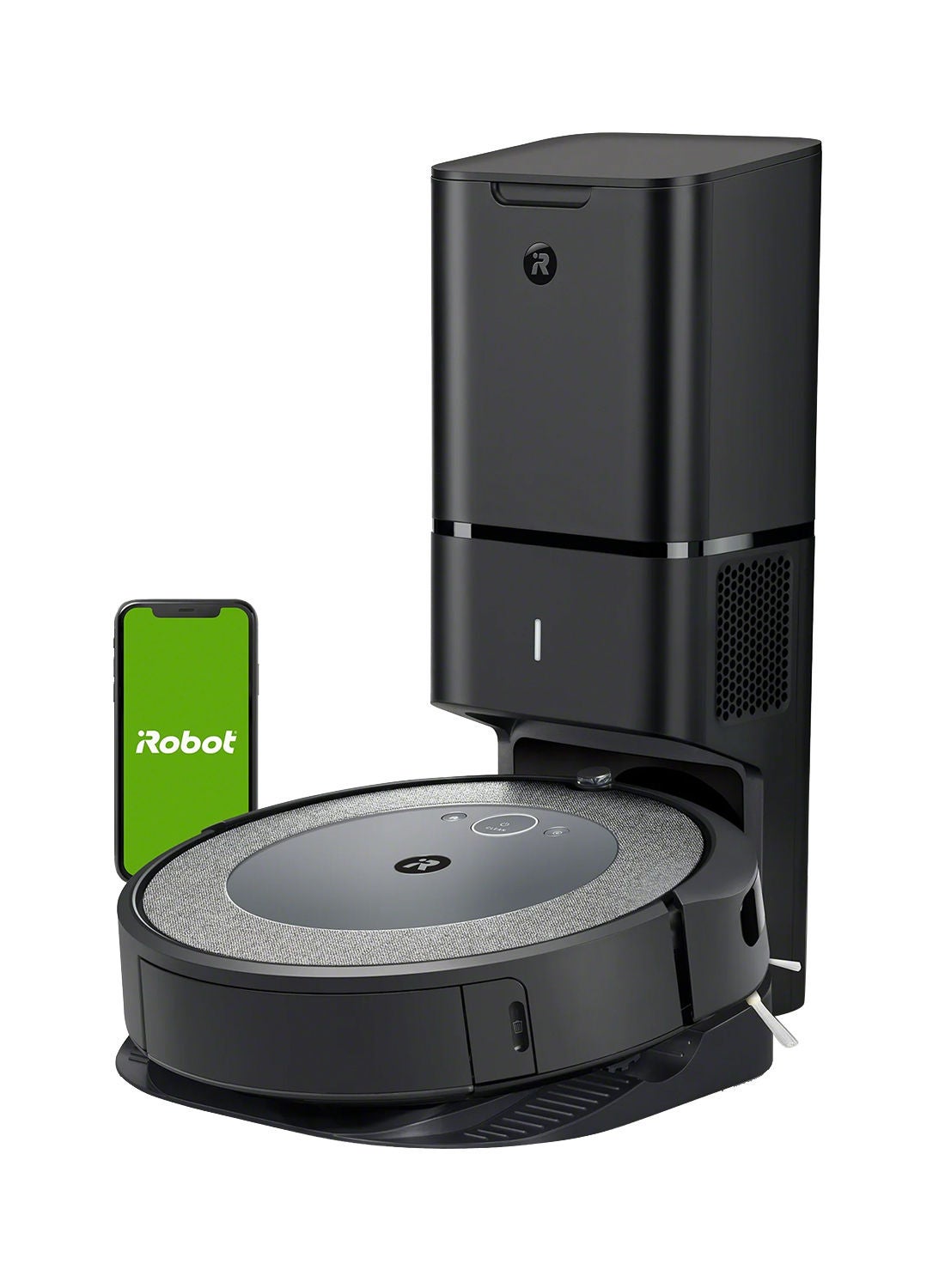 iRobot Roomba I5+ Wifi Connected Robot Vacuum With Automatic Dirt Disposal Disposal - Empties Itself For Up To 60 Days, Wi-Fi Connected Mapping, Works With Alexa, Ideal For Pet Hair, Carpets 0.4 L 30 W i565840 Black 