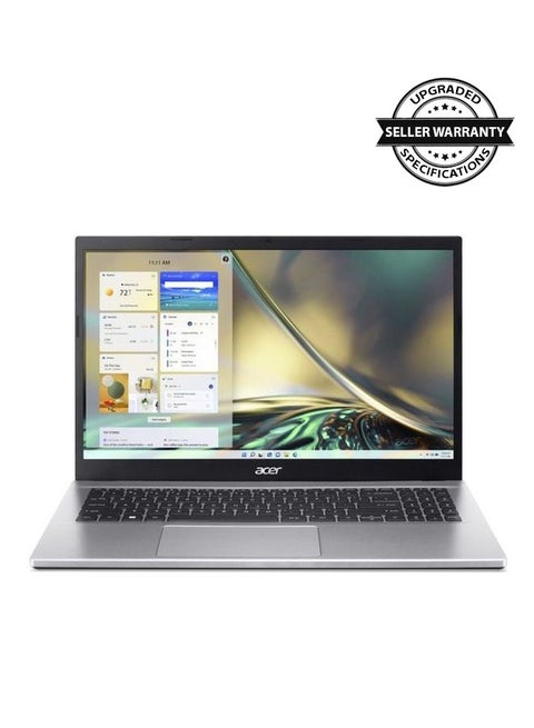 Aspire 3 A315-59-55ZT Laptop With 15.6-Inch Display, Core i5-1235U Processor/16GB RAM/1TB SSD/Intel Iris Xe Graphics/Windows 11 English/Arabic Pure Silver (Upgraded Version)