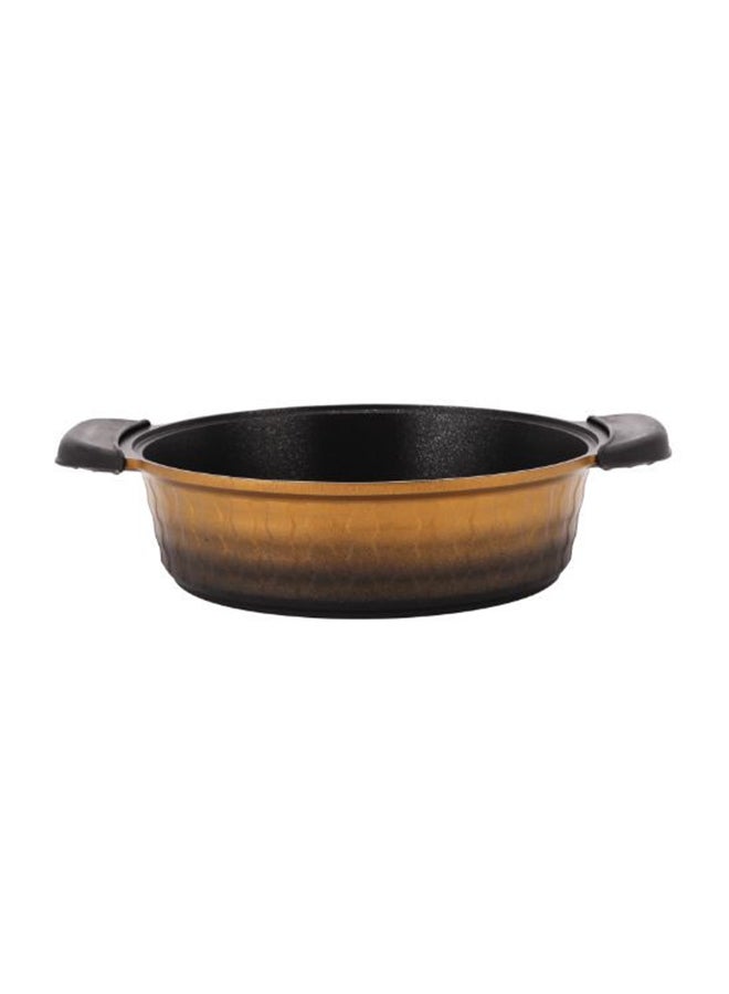 Royalford Royalford 7-Piece Die-Cast Cookware Set Gold  Die-Cast Aluminum Body with Extra Thick Base and Non-Stick Interior Gold 50x34x32cm  - Image 5