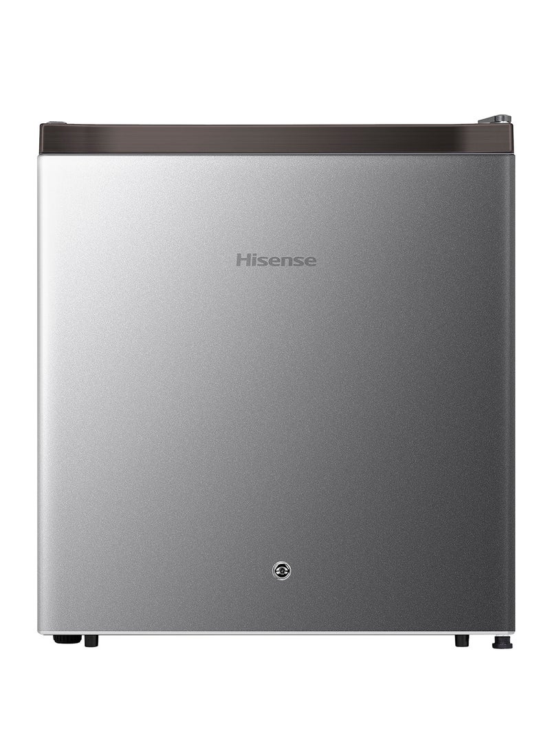 Hisense Gross 60L/Net 45L Single Door Refrigerator Minibar Fridge RR60D4ASU, Adjustable Thermostat, Big Door Balcony, Separate Chiller, Low Noise RR60D4ASU Silver - Image 2