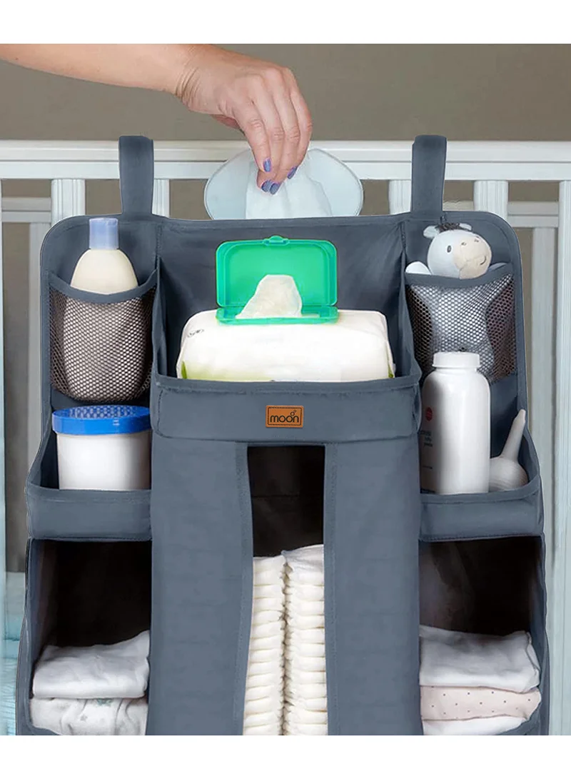 Moon Baby Crib Organizer With Space Saving Design
