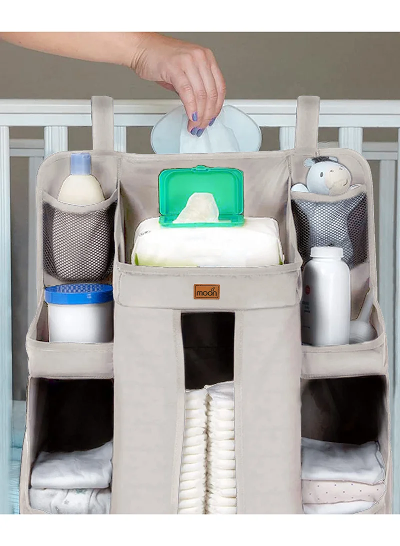 Moon Baby Crib Organizer With Space Saving Design