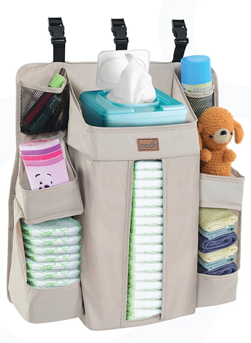 Moon Baby Crib Organizer With Space Saving Design
