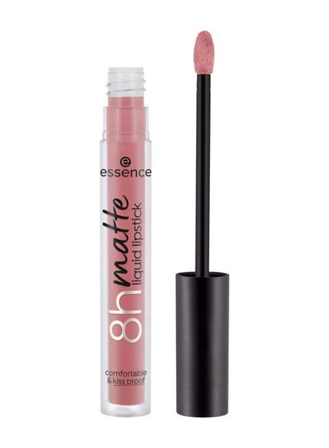 Essence 8H Matte Liquid Lipstick | 04 Rosy Nude Colour | Long Lasting & Waterproof | Lightweight Comfortable | Kiss Proof High Coverage | Matte Finish Rosy Nude - Image 1