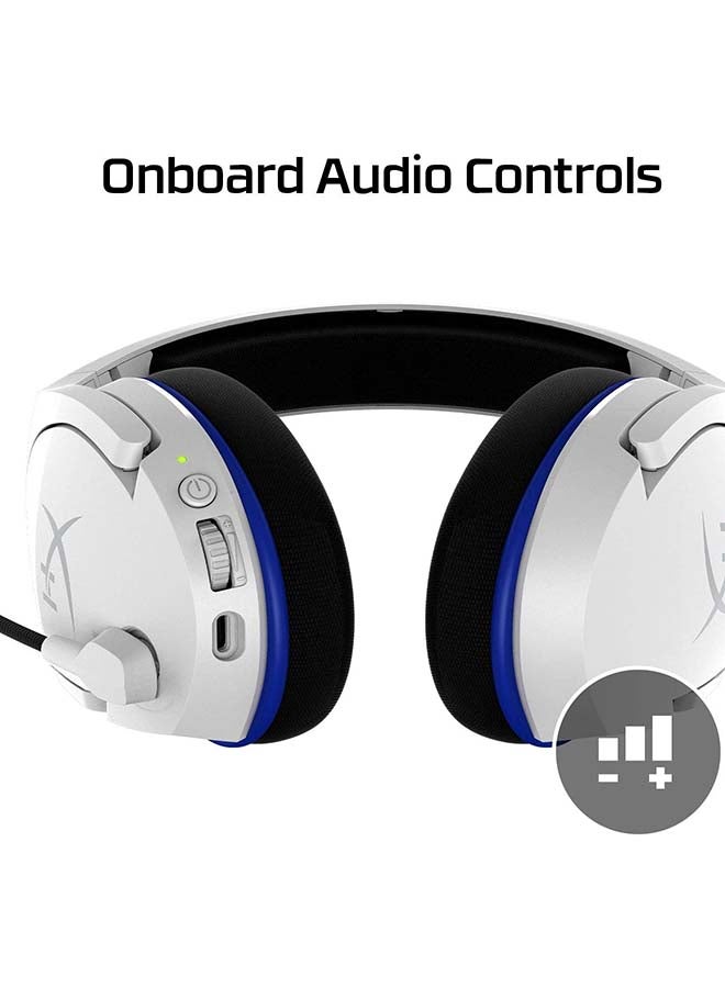 HYPERX Cloud Stinger Core 4P5J1AA Wireless Gaming Headset, 40mm Driver, Noise Cancelling Microphone, Compatible with PS5 / PS4 / PC, Up To 17 Hours Battery Life, White | HHSS1C-KB-WT/G - Image 5