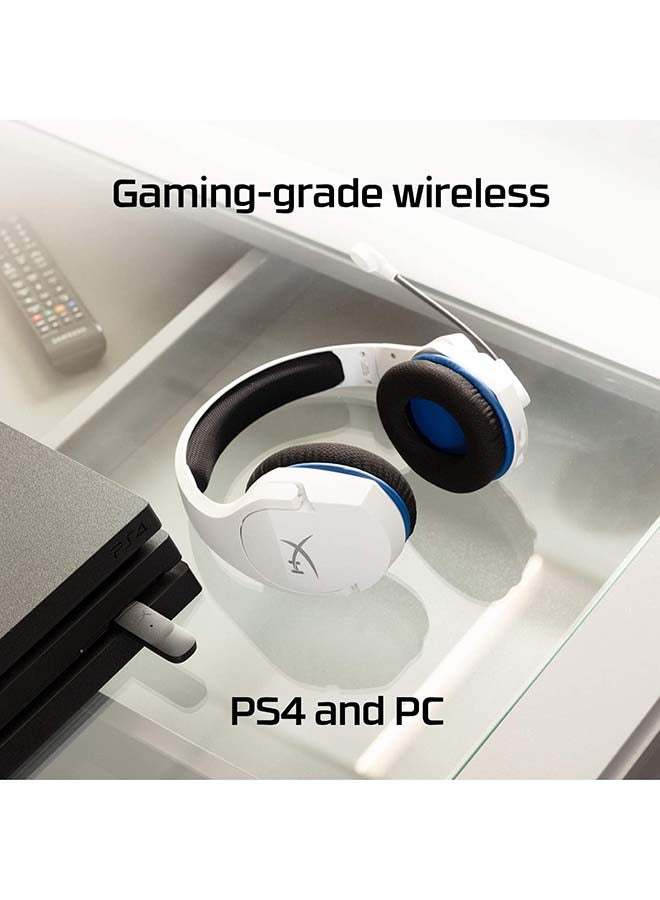 HYPERX Cloud Stinger Core 4P5J1AA Wireless Gaming Headset, 40mm Driver, Noise Cancelling Microphone, Compatible with PS5 / PS4 / PC, Up To 17 Hours Battery Life, White | HHSS1C-KB-WT/G - Image 3