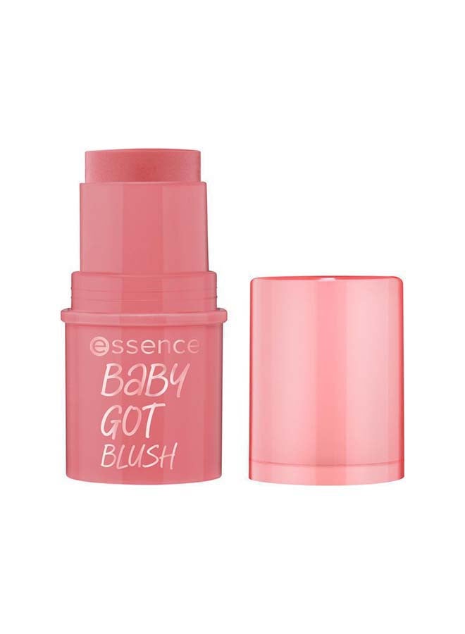 Essence Baby Got Blush Stick | Shade 30 Rosé All Day | Cream Blush for Cheeks & Lips | Easy to Apply & Blend | Long Lasting Natural Rosy Glow | Travel Friendly | Vegan & Cruelty Free rosé all day - Image 1