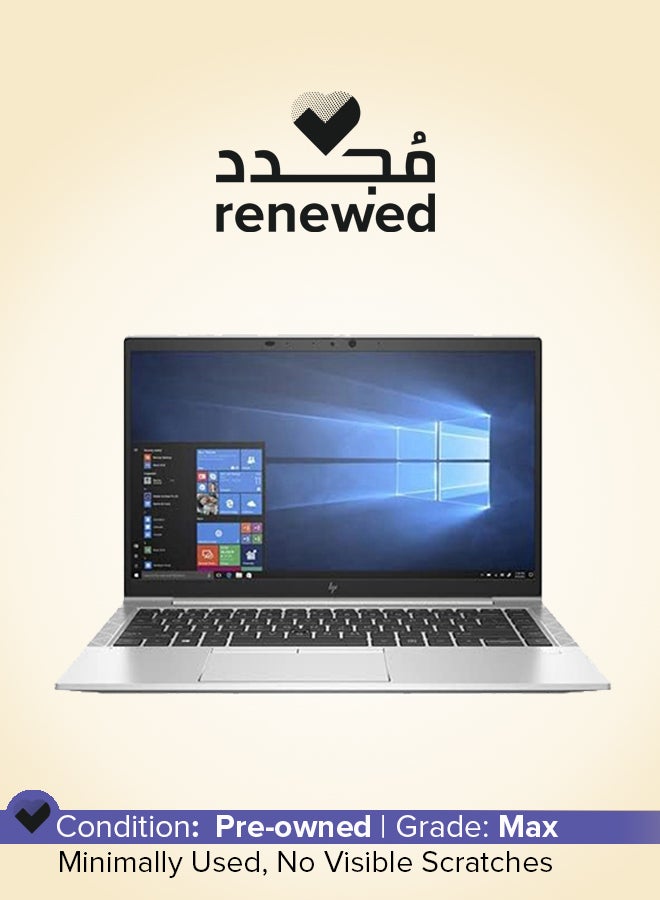 HP Renewed -  EliteBook 840 G7 Notebook With 14 Inch Display,Intel Core i5-10310U/8GB RAM/256GB SSD/Windows 10 English Metallic  - Image 1