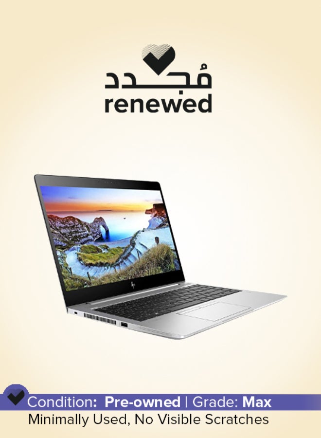 Renewed -  EliteBook 840 G5 Notebook With 14 Inch Display,Intel Core i5-8250U/8GB RAM/256GB SSD/Windows 10 English Metallic
