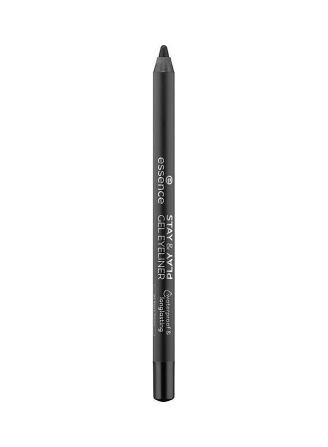 Essence - Stay & Play Gel Eyeliner 01 Black Raven - Image 1