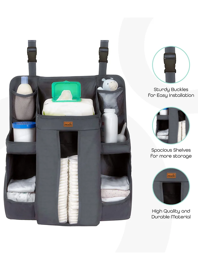 مون Baby Crib Organizer And Space Saving Design