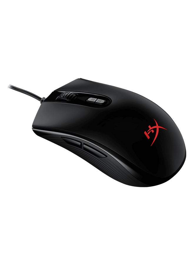 HYPERX - Pulsefire Core RGB Gaming Mouse, RGB Light Effects, Pixart 3327 Sensor up to 6,200 DPI, 7 Programmable Buttons, Comfortable Symmetric Design, Black | 4P4F8AA - Image 1