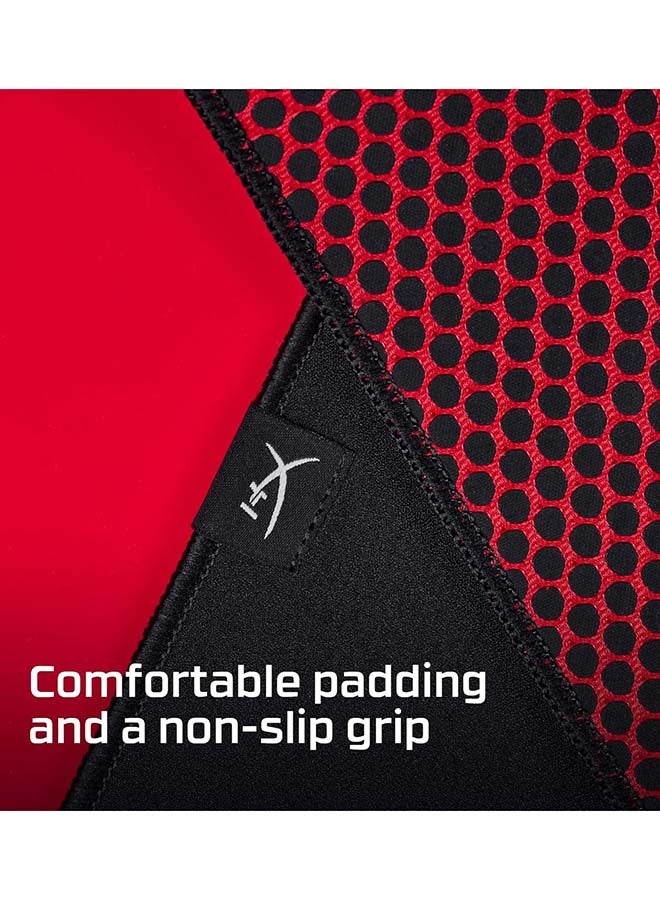 HYPERX Pulsefire Mat Gaming Mouse Pad, Rollable Cloth Surface, Onboard Memory for 3 Profiles, Touch Sensor Profile Switching, Anti-Slip Rubber Base, Large, Black | 4Z7X4AA - Image 4