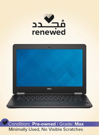 Renewed - Latitude E7270 With 12.5 Inch HD Display,Core i5 Processor/6th Generation/8GB Ram/256GB SSD/Intel HD Graphics English Black - pnsku/N53401614A/45/_/1723612861/efe1d89d-e546-4f3e-8776-b0696ac4ec30