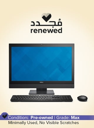 Renewed - All-in-One Desktop OPTIPLEX 7440 AIO With 23-Inch Display,Intel Core i5 Processor/6th Generation/8GB RAM/240GB SSD English Black - pnsku/N53401637A/45/_/1725955681/b524c5cd-1676-4a45-b612-9b2d8f9cea88