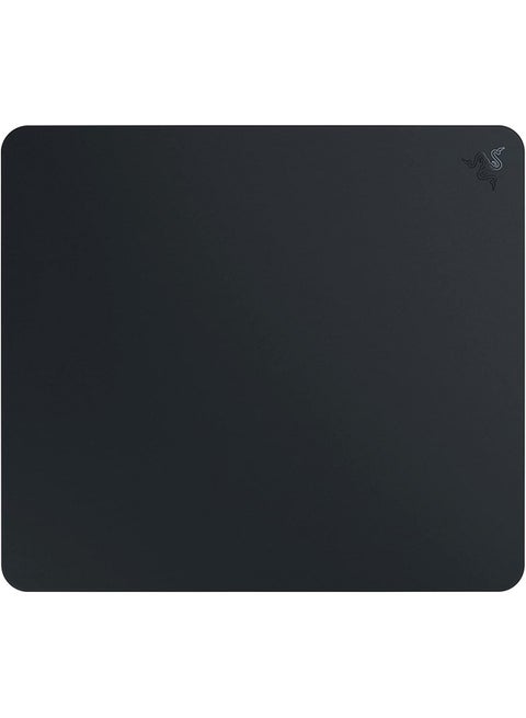 Razer Atlas Tempered Glass Gaming Mouse Mat, Ultra-Smooth Micro-Etched Surface, Dirt and Scratch-Resistant, Anti-Slip Base, Quiet Mouse Movements - Black