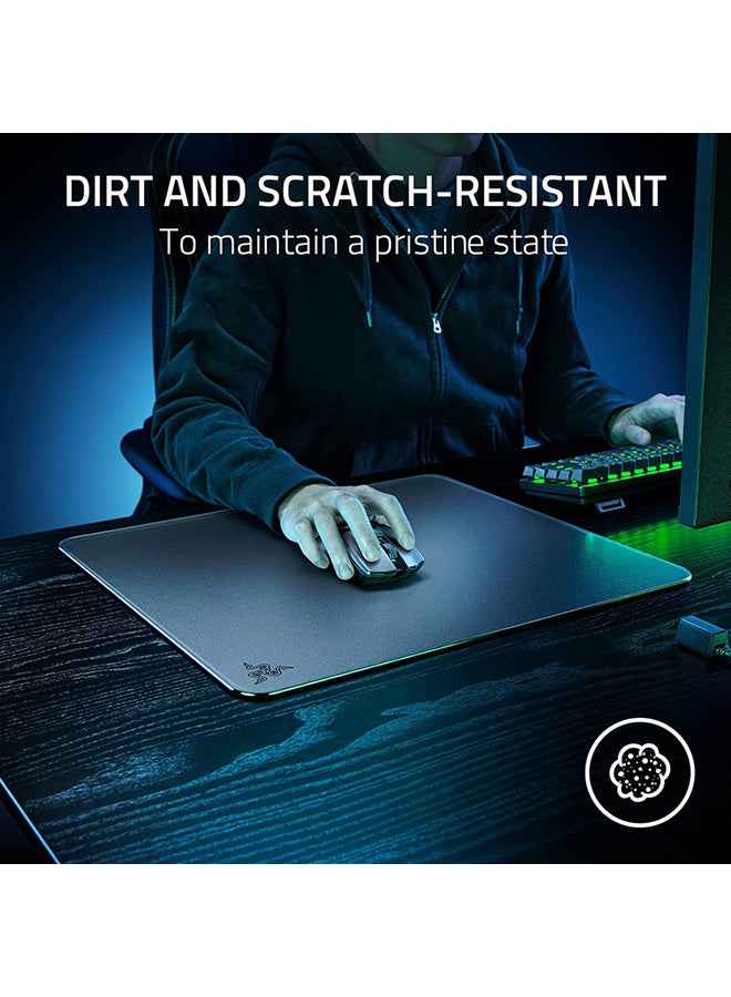 RAZER Razer Atlas Tempered Glass Gaming Mouse Mat, Ultra-Smooth Micro-Etched Surface, Dirt and Scratch-Resistant, Anti-Slip Base, Quiet Mouse Movements - Black  - Image 5