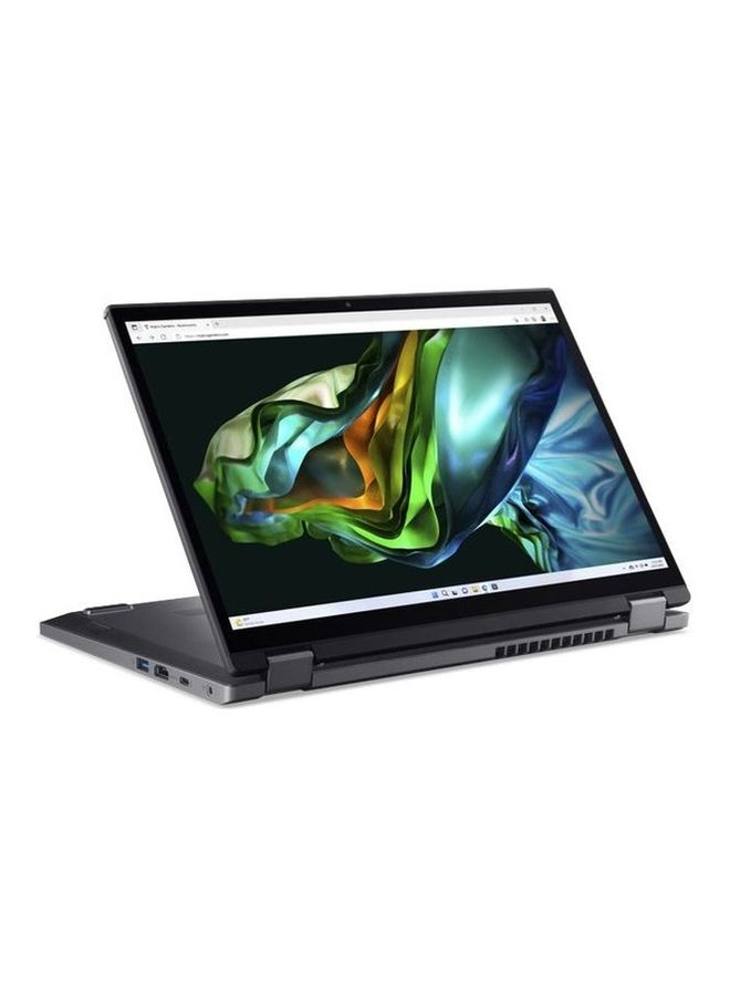 Acer - Aspire 5 Spin 14 Convertible Notebook With 13th 14-Inch Display, Core i7-1335U Processor/16GB RAM/512GB SSD/Intel Iris XE Graphics/Windows 11 English/Arabic Steel Grey - Image 1