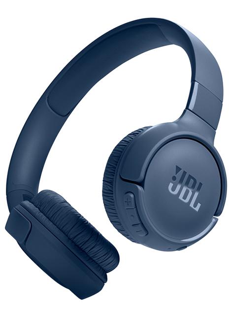 JBL Tune 520Bt Wireless On Ear Headphones Pure Bass Sound 57H Battery Hands Free Call Plus Voice Aware Multi Point Connection Lightweight And Foldable Blue - Image 1
