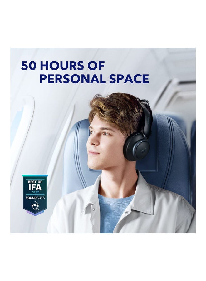 Soundcore by Anker Space Q45 Adaptive Active Noise Cancelling Headphones, Reduce Noise by Up to 98%, 50H Playtime, App Control, LDAC Hi-Res Wireless Audio, Comfortable Fit, Clear Calls, Bluetooth 5.3 Black - Image 2