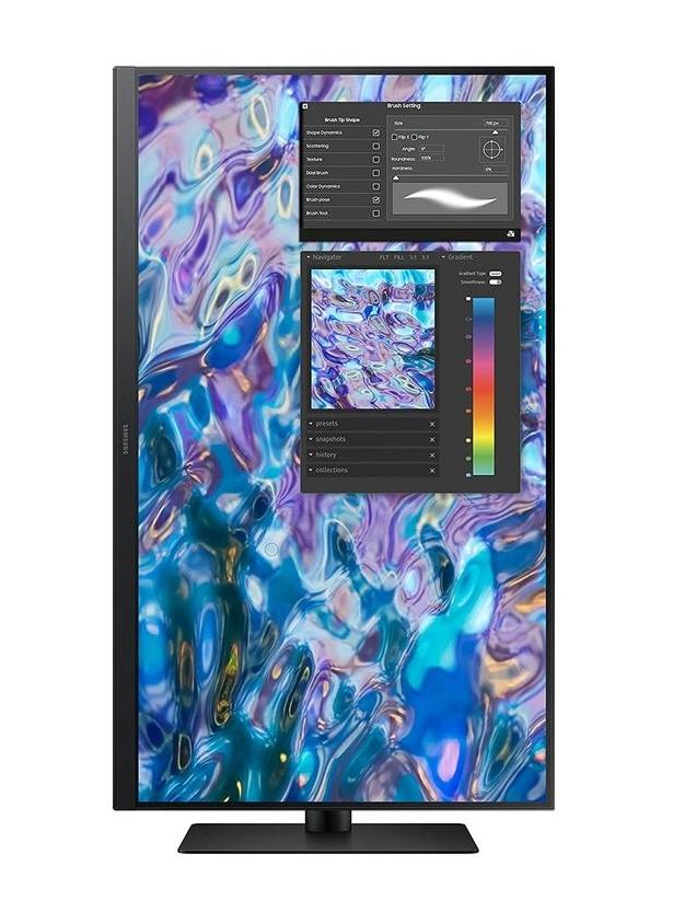 Samsung 27 Inch View Finity S6 QHD Monitor With IPS Panel Ergonomic Design Border Less Screen 75Hz Refresh Rate AMD Free Sync, LS27B610EQMXUE Black - Image 3