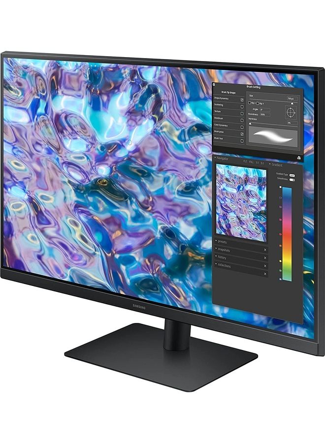 سامسونج شاشة عرض Finity S6 QHD مقاس 27 بوصة مع لوحة IPS، تصميم مريح، شاشة أقل، معدل تحديث 75 هرتز، مزامنة مجانية AMD، LS27B610EQMXUE - Image 4