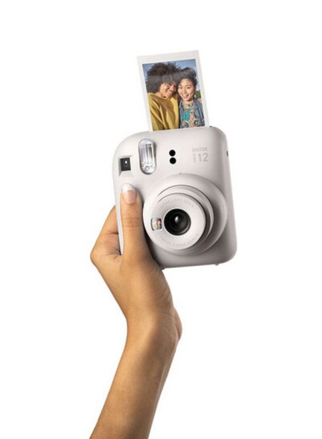 FUJIFILM - Instax Camera Mini 12 Clay White - Image 1