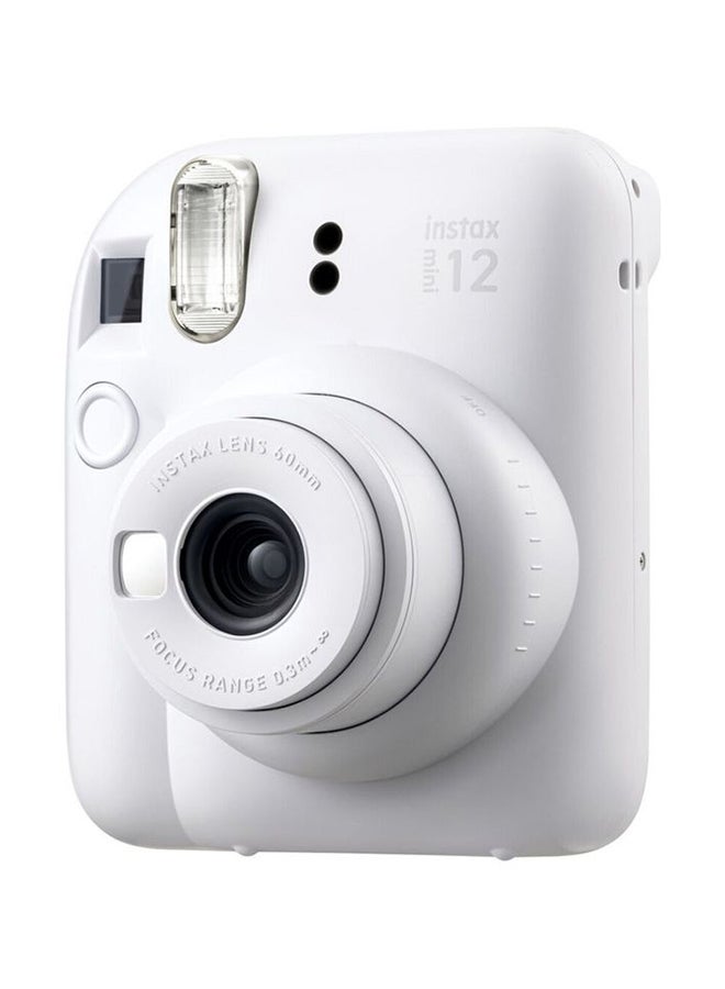 FUJIFILM Instax Camera Mini 12 Clay White  - Image 3