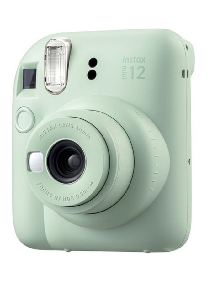 FUJIFILM Instax Mini 12 Instant Film Camera With Pack Of 20 Films Mint Green - Image 3