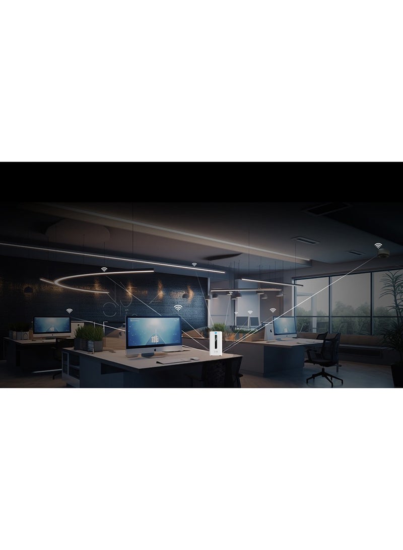 Mobily Air Fiber 5G Router With High Speed Wi‑Fi6 AX3000 Dual-band | 5G High - speeds Connection up to 3.4Gbps Download Speed| Connect up to 128 devices | Supports Mobily Network Only | DWR-3000M/MOB White - Image 4