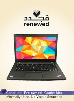 Lenovo Renewed - T460 ThinkPad Utrabook Laptop With 14-Inch HD Display,Intel Core i5-6th Gen Processor/8GB DDR4 RAM/256GB SSD/Windows 10 Pro English Black  - Image 1