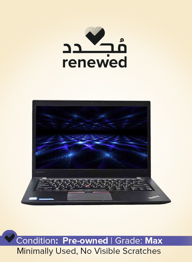 Lenovo - Renewed - T460s ThinkPad Utrabook Laptop With 14-Inch HD Display,Intel Core i5-6th Gen Processor/8GB DDR4 RAM/256GB SSD/Windows 10 Pro English Black - Image 1
