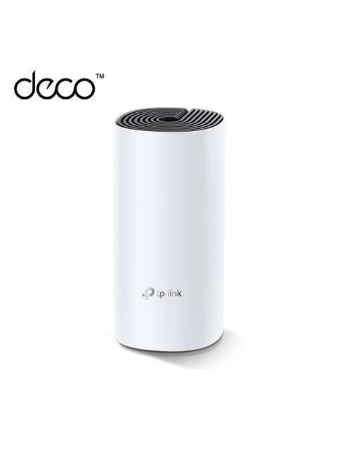Deco M4 Whole Home Mesh Wi-Fi Add-On Unit, Works with All Decos Together, Supports Amazon Echo/Alexa, Router and Wi-Fi Booster Replacement, Parent Control, Pack of 1 White