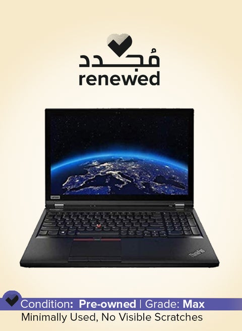 Renewed - Thinkpad P53 Laptop With 15.6 Inch Display,Intel Core i7-9850H/16GB RAM/512GB SSD/Windows 10 English Graphite