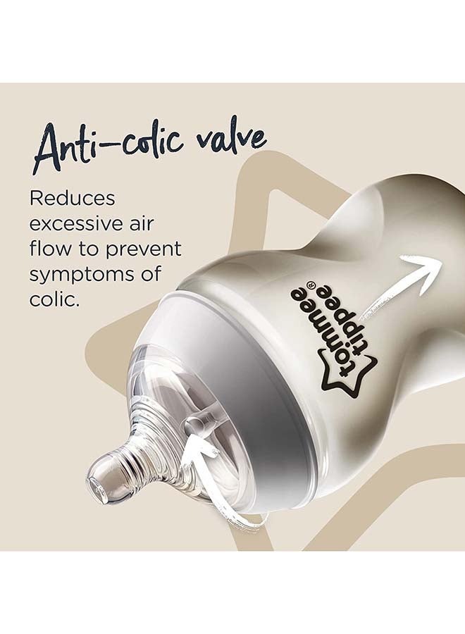 tommee tippee Closer To Nature Baby Bottle Kit - Blue Stars - Image 5