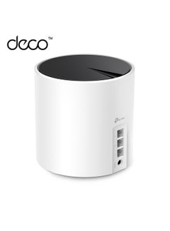 TP-LINK Deco AX3000 WiFi 6 Mesh System Deco X55- Covers up to 2500 Sq. Ft, Replaces Wireless Router and Extender, 3 Gigabit Ports, Supports Ethernet Backhaul(1-Pack) White  - Image 1