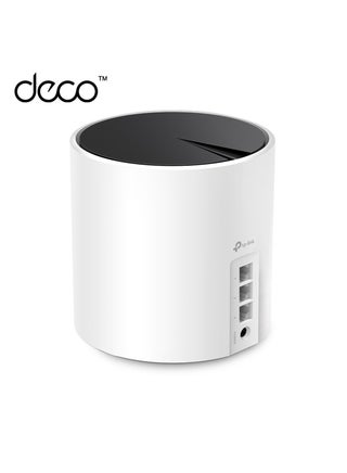 Deco AX3000 WiFi 6 Mesh System Deco X55- Covers up to 2500 Sq. Ft, Replaces Wireless Router and Extender, 3 Gigabit Ports, Supports Ethernet Backhaul(1-Pack) White - pnsku/N53404391A/45/_/1746540074/65edde9c-8350-42ad-85f4-805cc1efa278