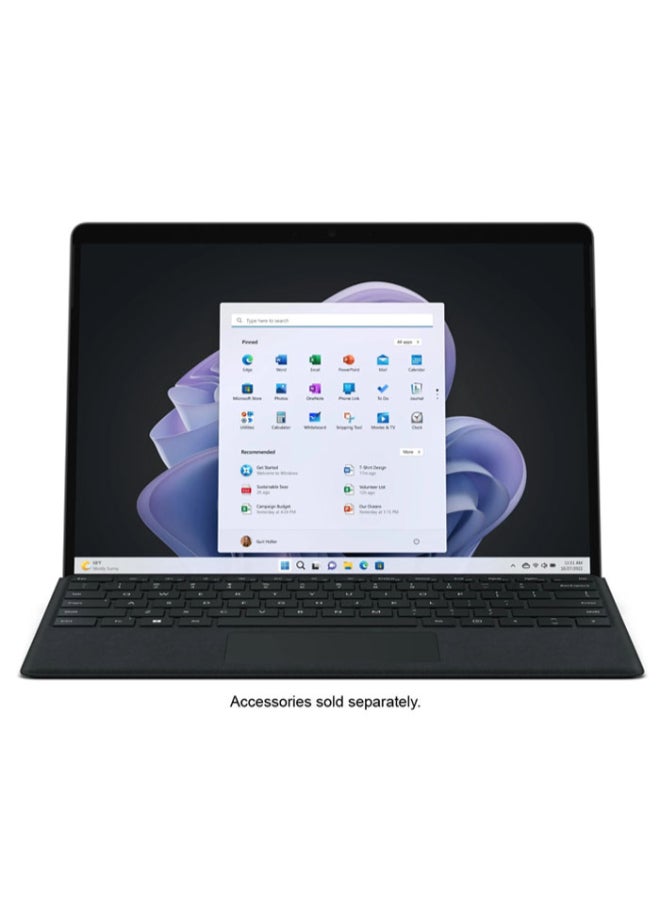Microsoft - Surface Pro 9 Convertible 2-In-1 Laptop With 13 Inch Display, Core i7-1255U Processor/16GB RAM/512GB SSD/Intel Iris XE Graphics/Windows 11 Pro/ English/Arabic Graphite - Image 1